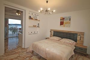 Postel nebo postele na pokoji v ubytování Villa Aurelia Vodice