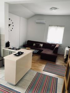 Χώρος καθιστικού στο Apartment Abras