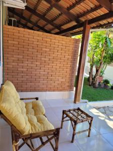 Brisa da Serra Hotel Pousada Pirenopolis的休息区