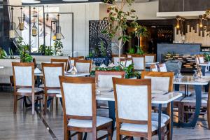 Restoran või mõni muu söögikoht majutusasutuses Opal Hotel Amman