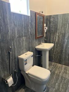 Koupelna v ubytování TEMBO Luxury Suites