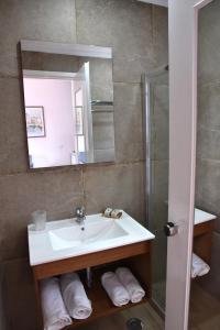 Kupatilo u objektu Boutique Hotel Tilos Mare