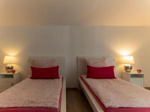 Postel nebo postele na pokoji v ubytování Ferienwohnung Elena