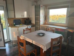 Kuchyň nebo kuchyňský kout v ubytování Villa Blanca with sea view