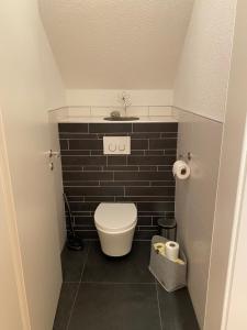 Koupelna v ubytování Ferienwohnung Weberschläger