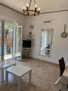 TV/trung tâm giải trí tại Villa Amarela