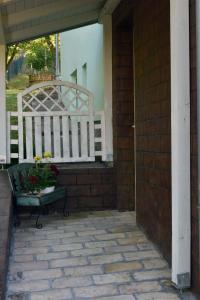 Balkón nebo terasa v ubytování Apartmani Reset