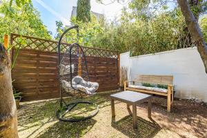 Vonkajšia záhrada v ubytovaní Studio Valkane PRIVATE GARDEN