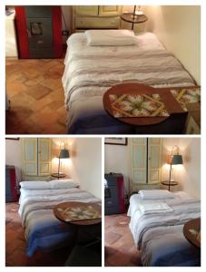 Postel nebo postele na pokoji v ubytování Langhe studio flat