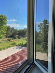 A garden outside Villa Laurus