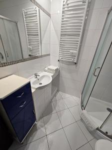 Koupelna v ubytování Dom Wczasowy Korona