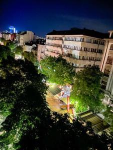 Budova, kde se apartmán nachází