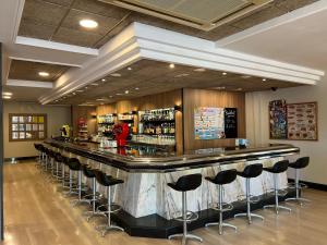Lounge nebo bar v ubytování Hotel Astoria Park