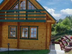 Zahrada ubytování Blockhaus 2