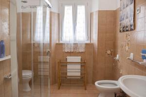 Koupelna v ubytování Casasantirocco Room 1
