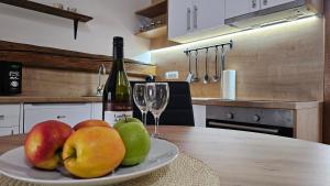Kuchyň nebo kuchyňský kout v ubytování Apartments Beck - Super Central