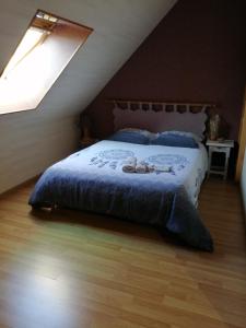 Postel nebo postele na pokoji v ubytování zénitude + 6 fotografií