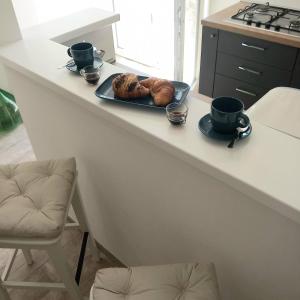 Kuchyň nebo kuchyňský kout v ubytování Casa Virgilio