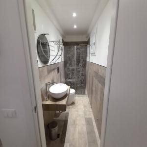 Koupelna v ubytování Casa Virgilio