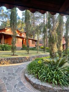 Um jardim em Wisteria
