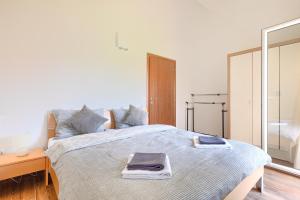 Letto o letti in una camera di Villa Lara 1