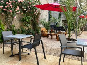 Zahrada ubytování Le Clos d'Orange - Hotel & ville de Provence