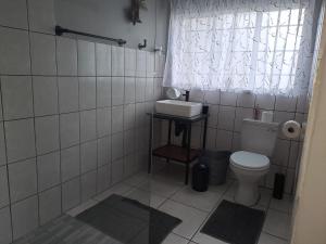 Koupelna v ubytování Rustic Farm Stay