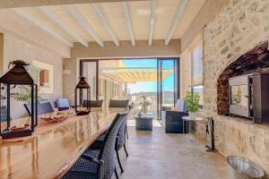 Χώρος καθιστικού στο Finca Son Llodra