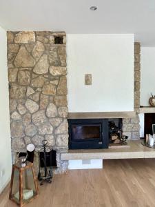 Η κουζίνα ή μικρή κουζίνα στο Maison de vacances en pleine Nature