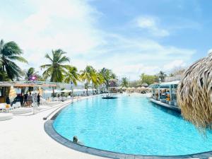 Basen w obiekcie Studio Cocooning Diamond - Piscine et Terrasse vue mer lub w pobliżu