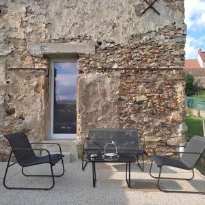 Posezení v ubytování Sur la route du champagne