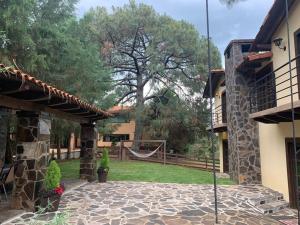 Zahrada ubytování Cabaña de lujo en Fraccionamiento Residencial