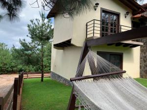 Balkón nebo terasa v ubytování Cabaña de lujo en Fraccionamiento Residencial