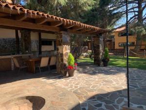 Zahrada ubytování Cabaña de lujo en Fraccionamiento Residencial