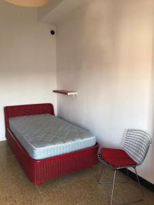 Casa di Franco tesisinde bir odada yatak veya yataklar