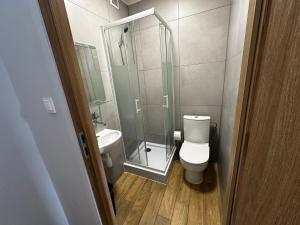 Koupelna v ubytování Dom Gościnny u Pierwienieckich