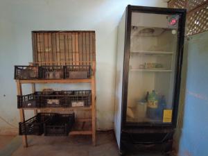 hostal pakal的厨房或小厨房