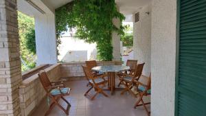 A balcony or terrace at La casa dei venti