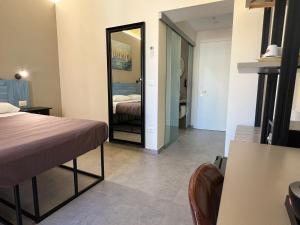 Postel nebo postele na pokoji v ubytování PescarAmare rooms
