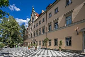 Budova, kde se apartmán nachází