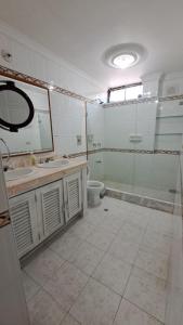 Kúpeľňa v ubytovaní Casa Mayor Manga - Cartagena