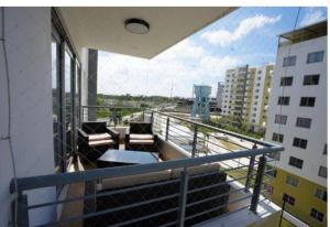 En balkon eller terrasse på Feel like home in the Caribbean!