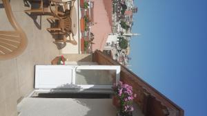 A balcony or terrace at Hagia Sophia Apartment