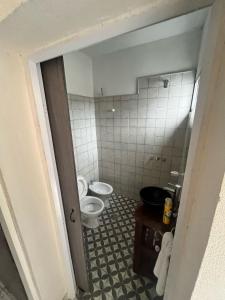 Koupelna v ubytování Tempo Suites