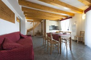 Гостиная зона в Hotel Colfosco