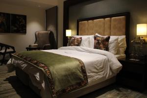 Voodi või voodid majutusasutuse BluSalzz Residence Amritsar toas