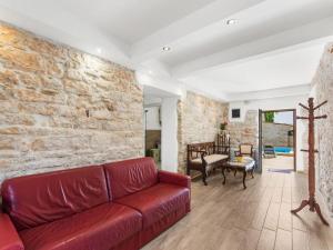 Χώρος καθιστικού στο Rustic Villa San Vincenti