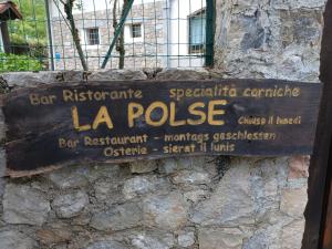 Certifikát, hodnocení, plakát nebo jiný dokument vystavený v ubytování La polse di San Pieri
