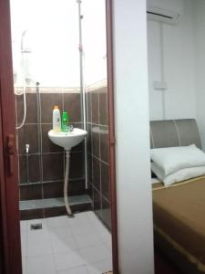 Koupelna v ubytování NaVita Lodge