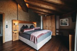Posteľ alebo postele v izbe v ubytovaní CHALET G12 - Mountain Luxury Apartments